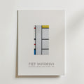 Piet Mondrian Composition with Red Yellow and Blue 1942 Poster – canvas utan passepartout
