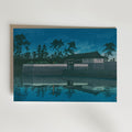 Hasui Kawase Sakurada Gate 1928 Poster – utan passepartout
