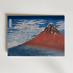 Katsushika Hokusai Fine Wind Clear Morning 1831 Poster – utan passepartout