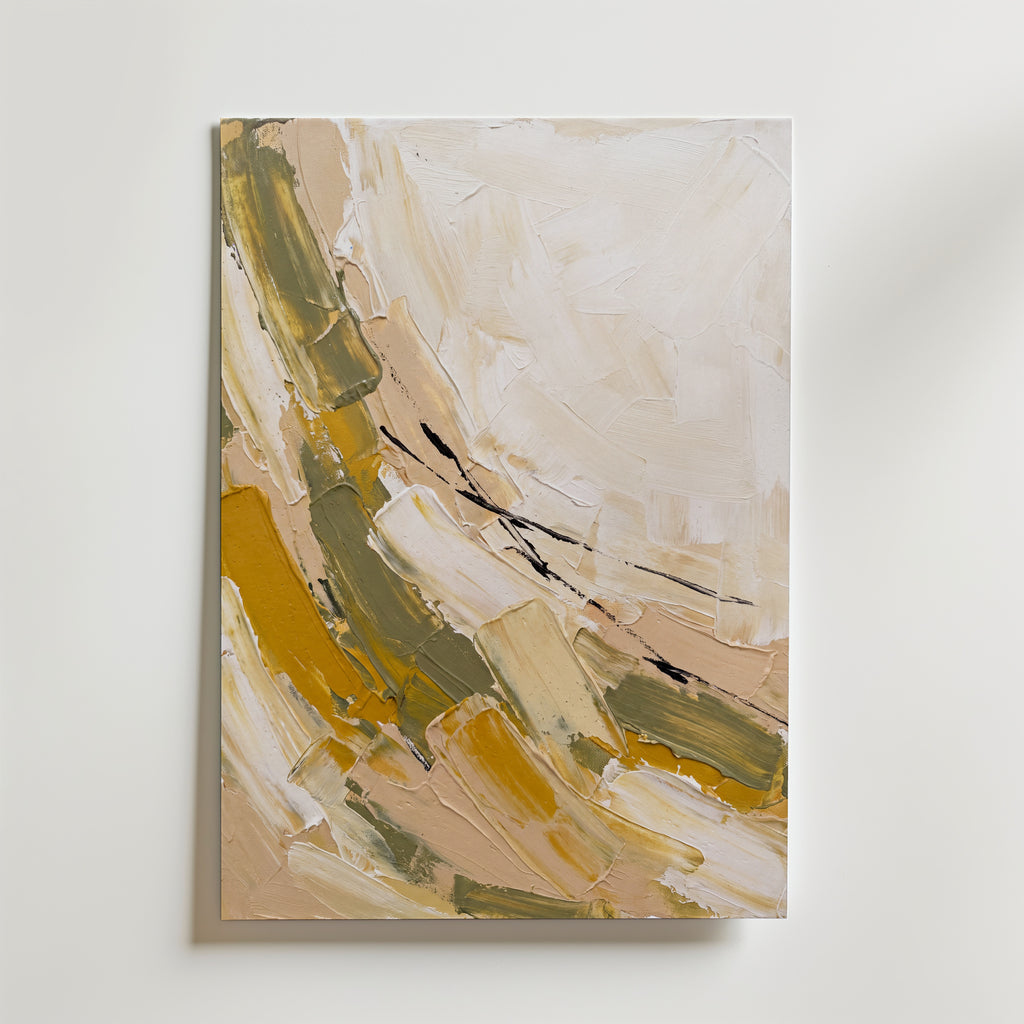Ochre Meadow Poster – utan passepartout
