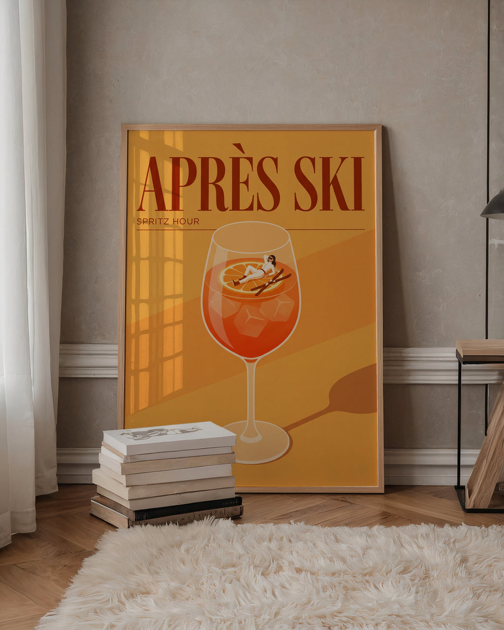 Après Ski Spritz Hour Poster – i rum 1