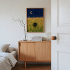 Hidden Cat Moonfield Poster – i rum 1