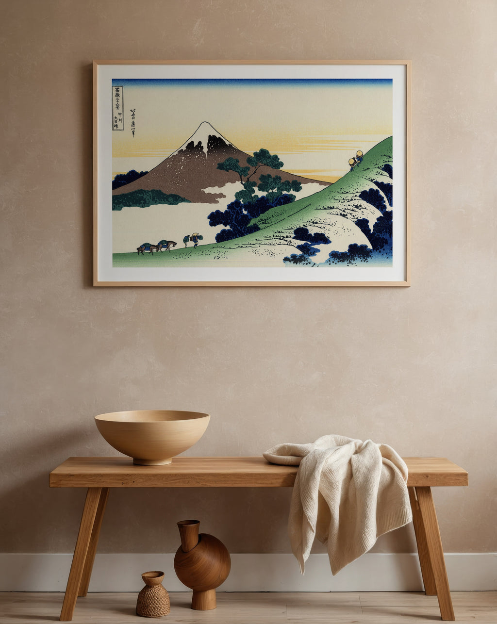 Katsushika Hokusai Inume Pass 1831 Poster – i rum 1