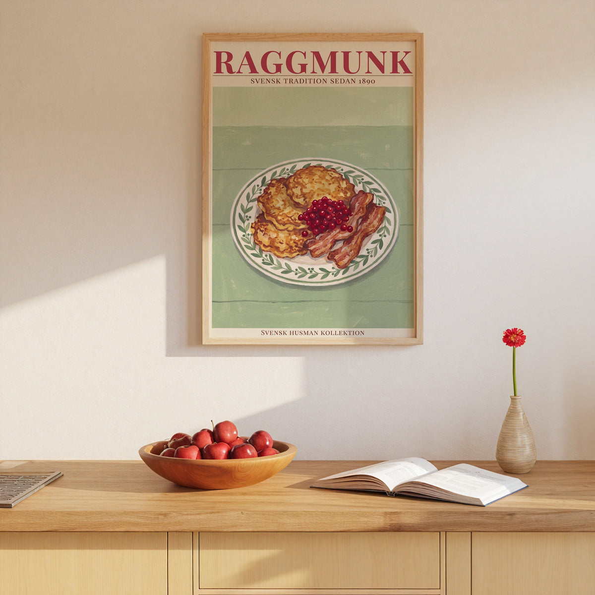 Raggmunk Poster – i rum 2