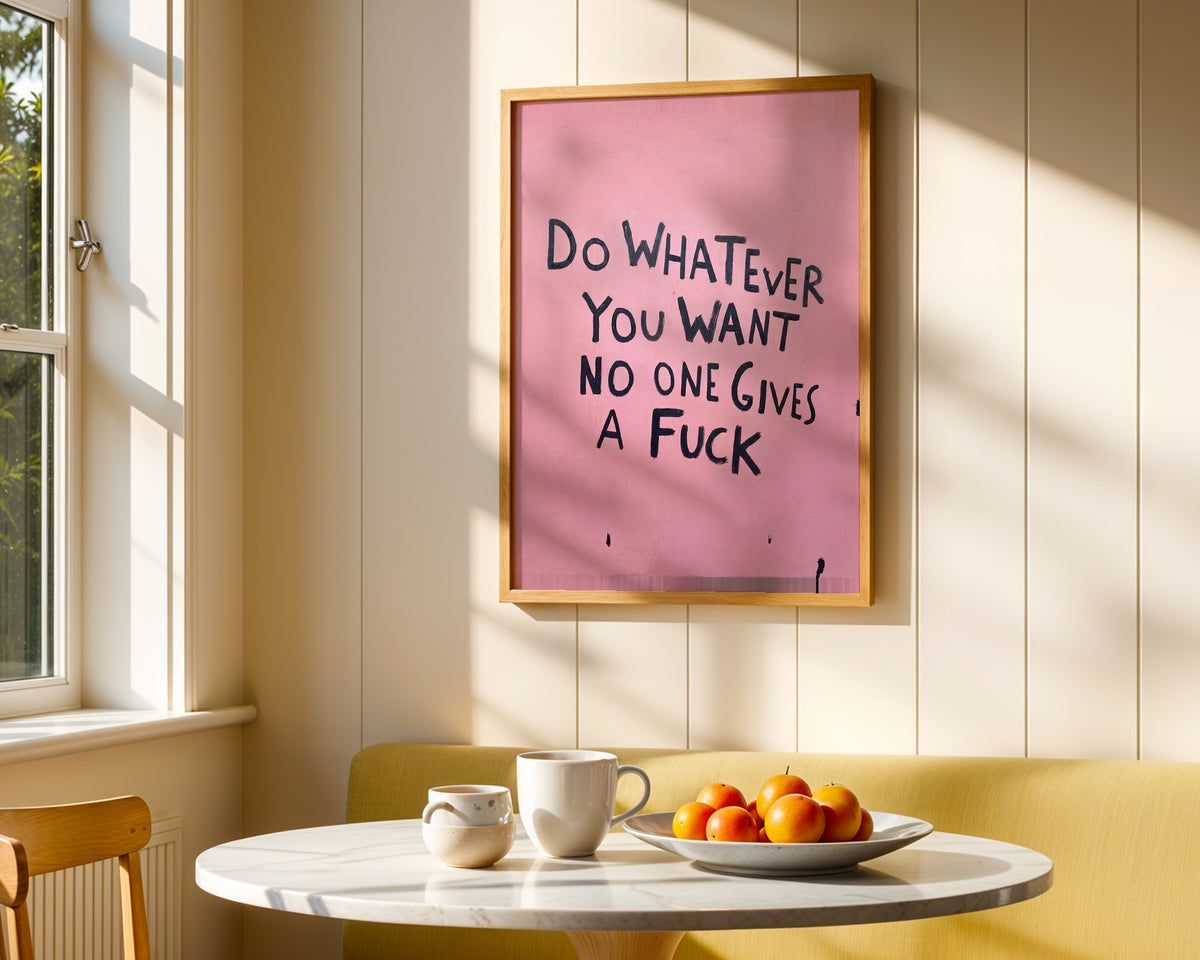 Do Whatever You Want Poster – i rum 2