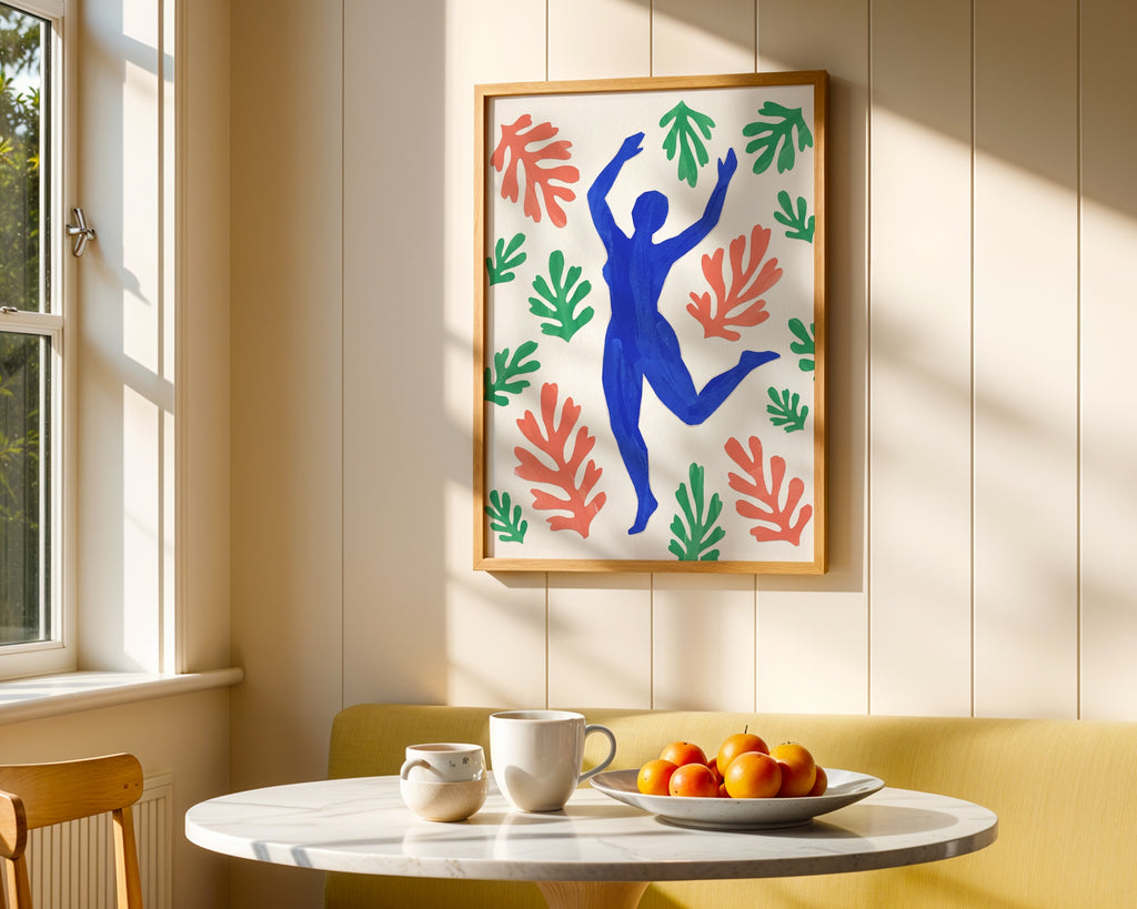 Henri Matisse Blue Dancer Poster – i rum 2