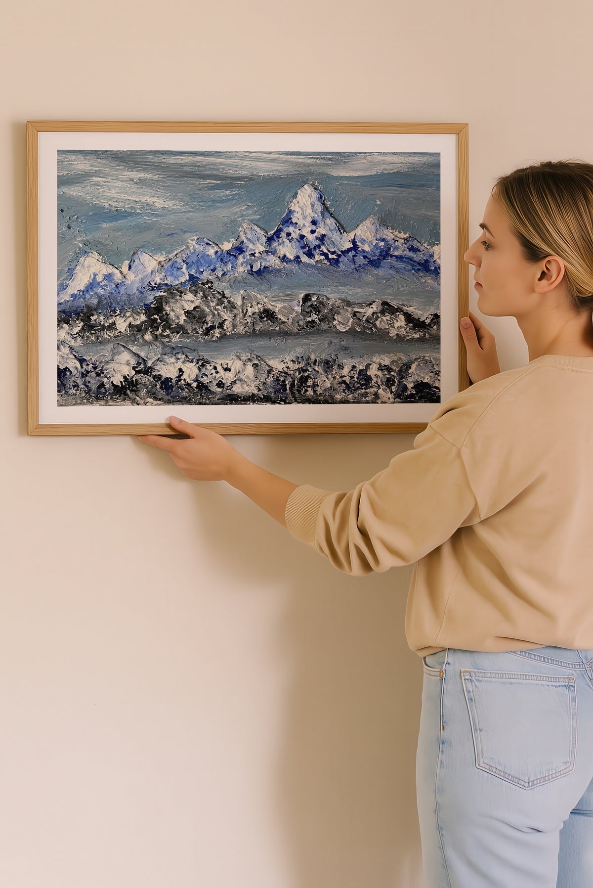 Sonia Tondkar Snöklädda Toppar Poster – i rum 4