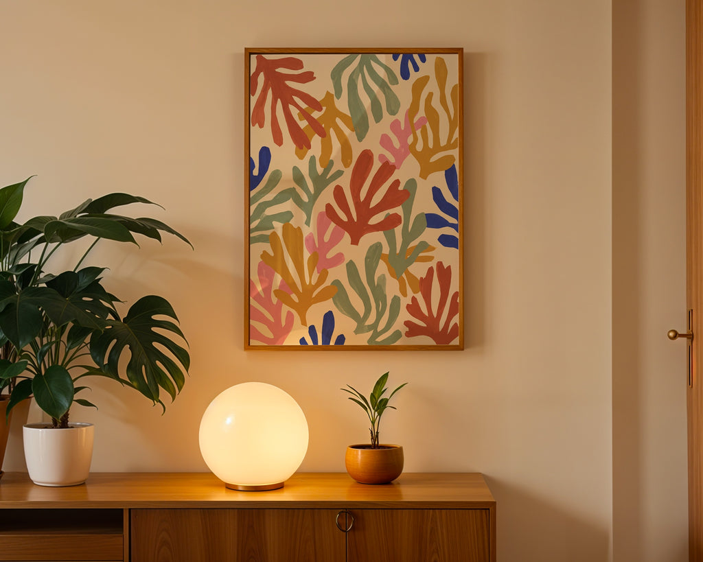 Henri Matisse Seaweed and Coral Poster – i rum 3