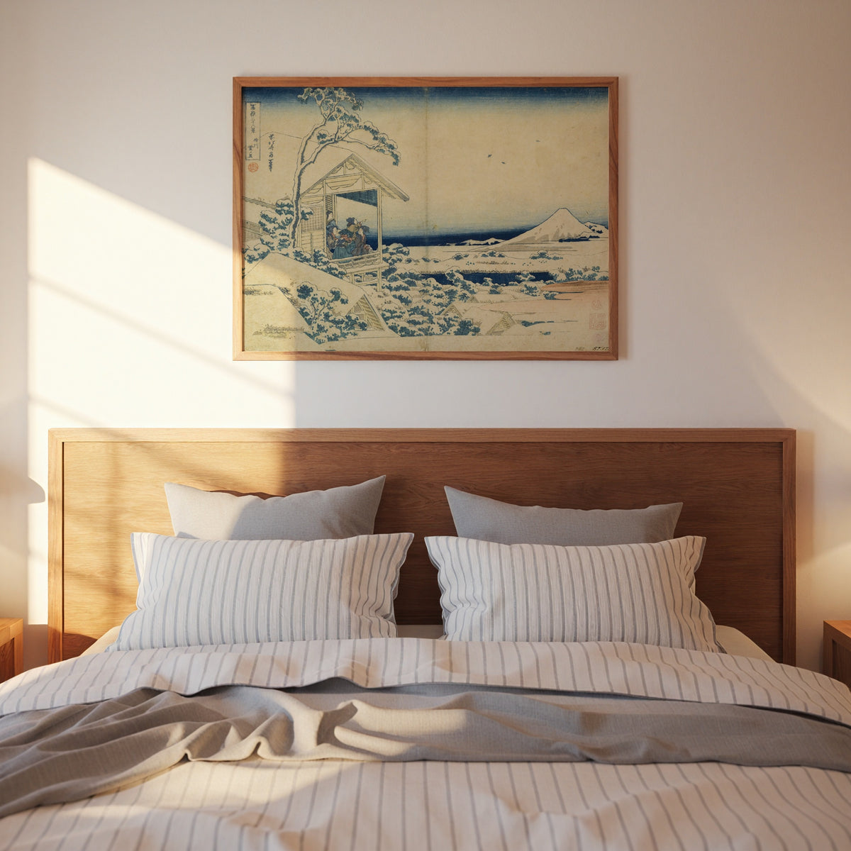 Katsushika Hokusai Snowy Morning at Koishikawa 1831 Poster – i rum 4