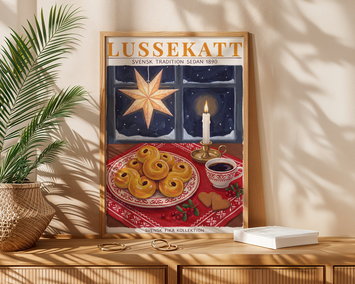 Lussekatt Poster – i rum 4