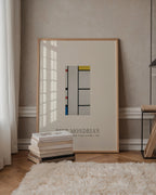 Piet Mondrian Composition with Red Yellow and Blue 1942 Poster – i rum 4