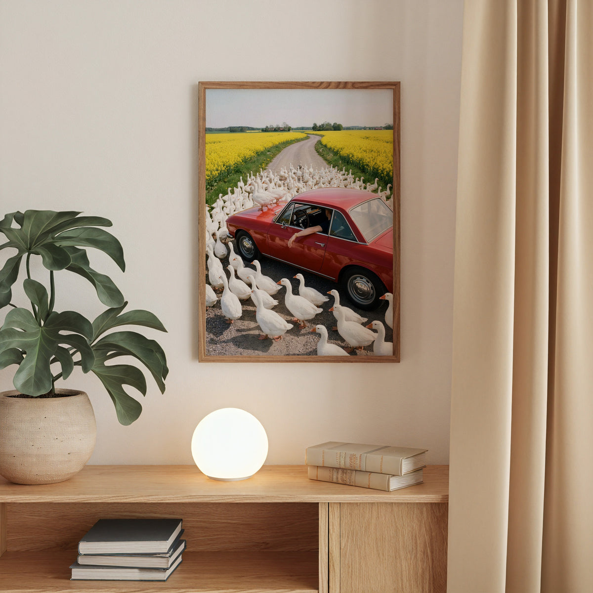 Rapeseed Rush Hour Poster – i rum 3