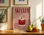 Ski Club Negroni Poster – i rum 3
