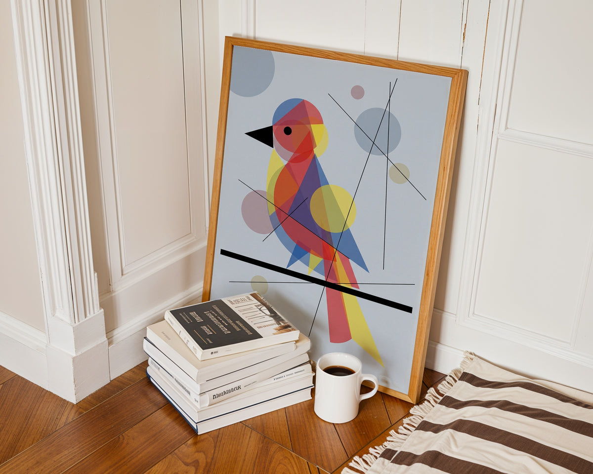Wassily Kandinsky Bird on a Line Poster – i rum 3