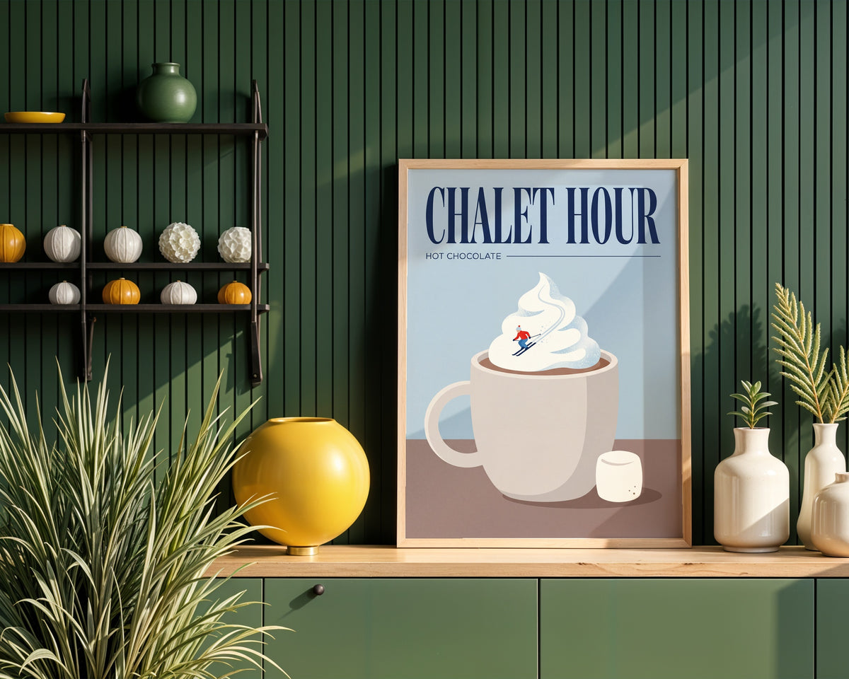 Whipped Cocoa Slope Poster – i rum 3