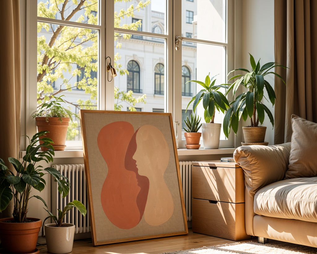 Abstract Kiss Poster – i rum 4