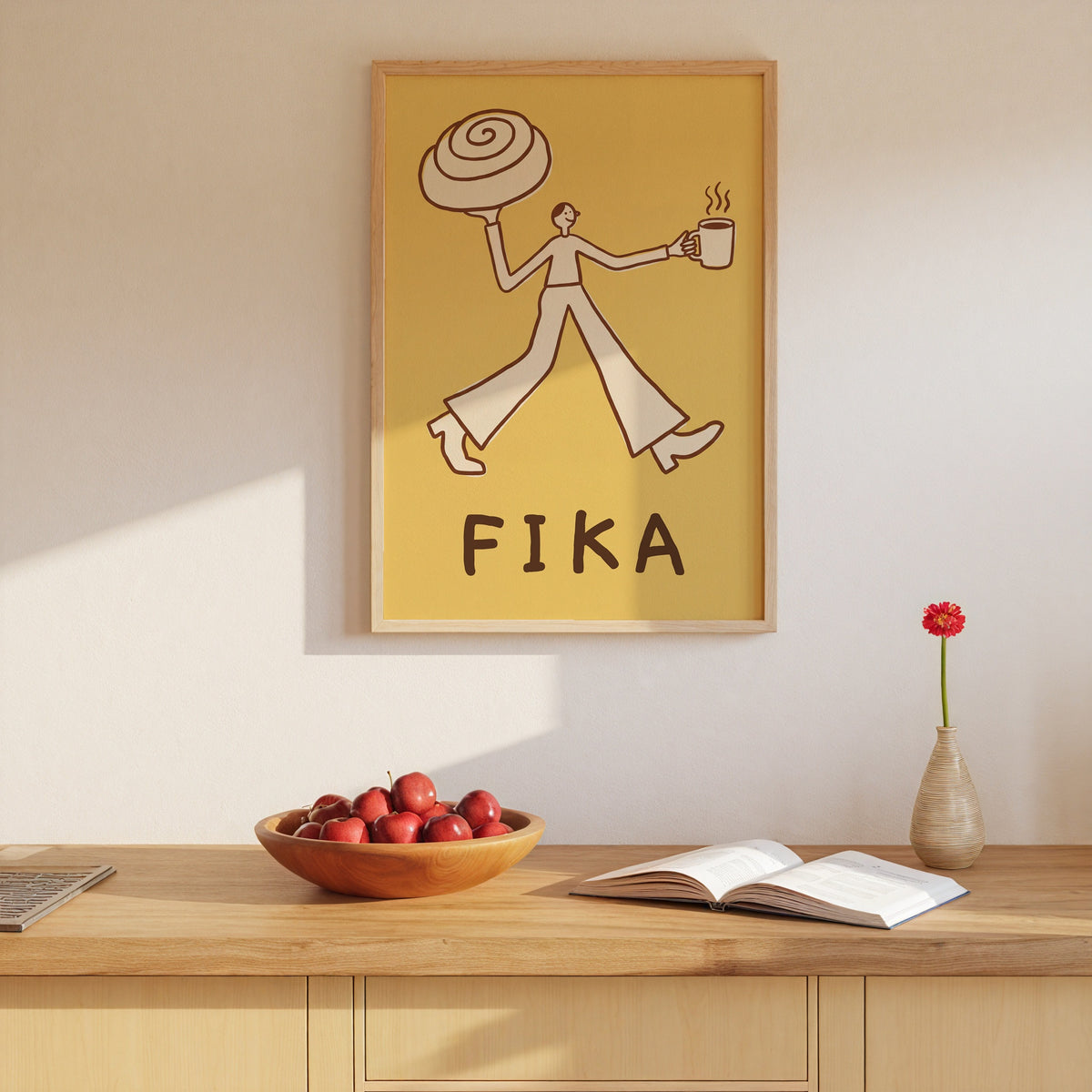 Fika Poster – i rum 4
