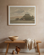 Hasui Kawase Mount Fuji from Narusawa 1936 Poster – i rum 5