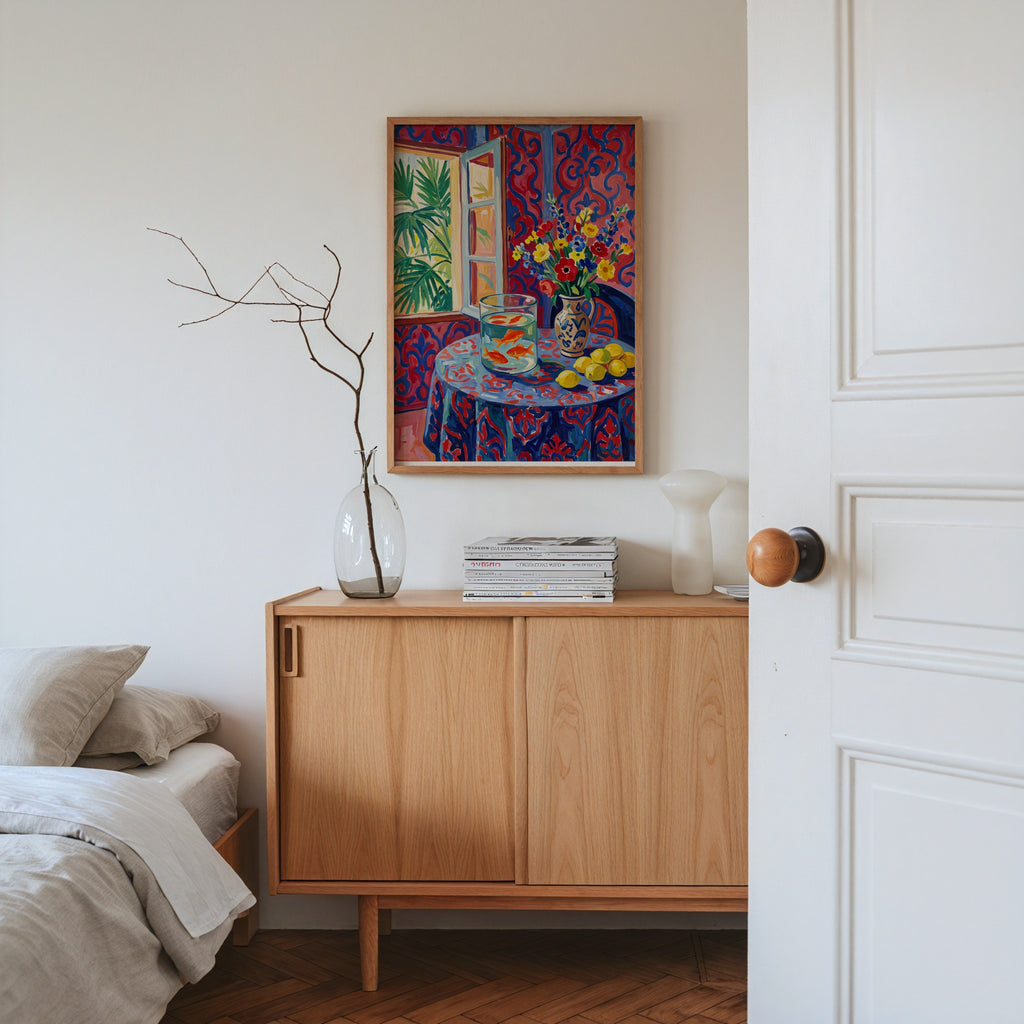 Henri Matisse Interior with Goldfish Poster – i rum 5