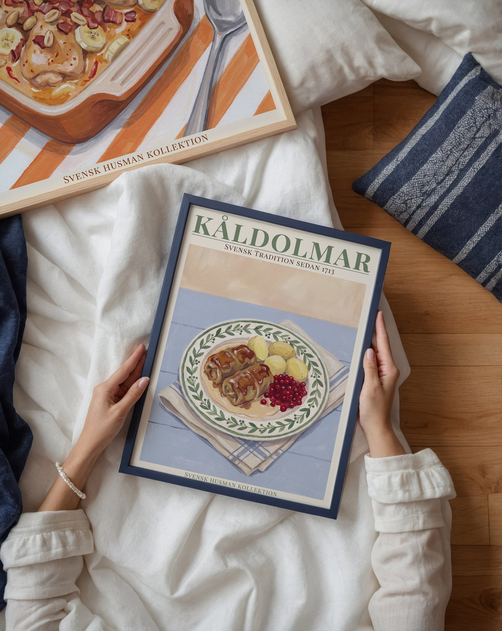 Kåldolmar Poster – två posters i rum 1