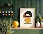Mid-Century Balance Poster – i rum 5