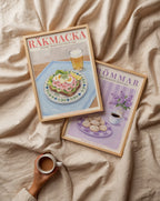Räkmacka Poster – två posters i rum 3