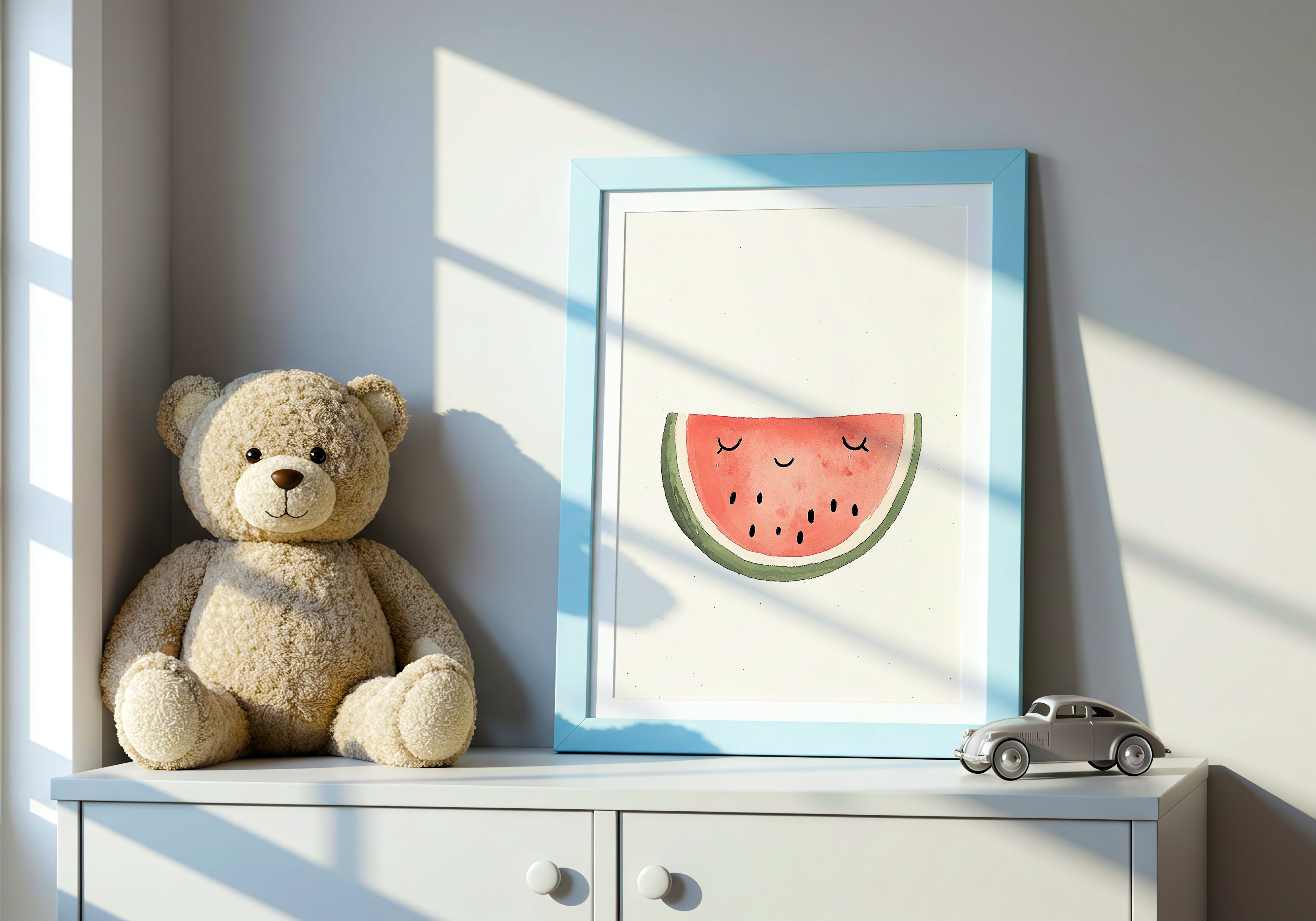 Sweet Watermelon poster visad rakt fram – Bozetto affisch i hög tryckkvalitet i hög tryckkvalitet