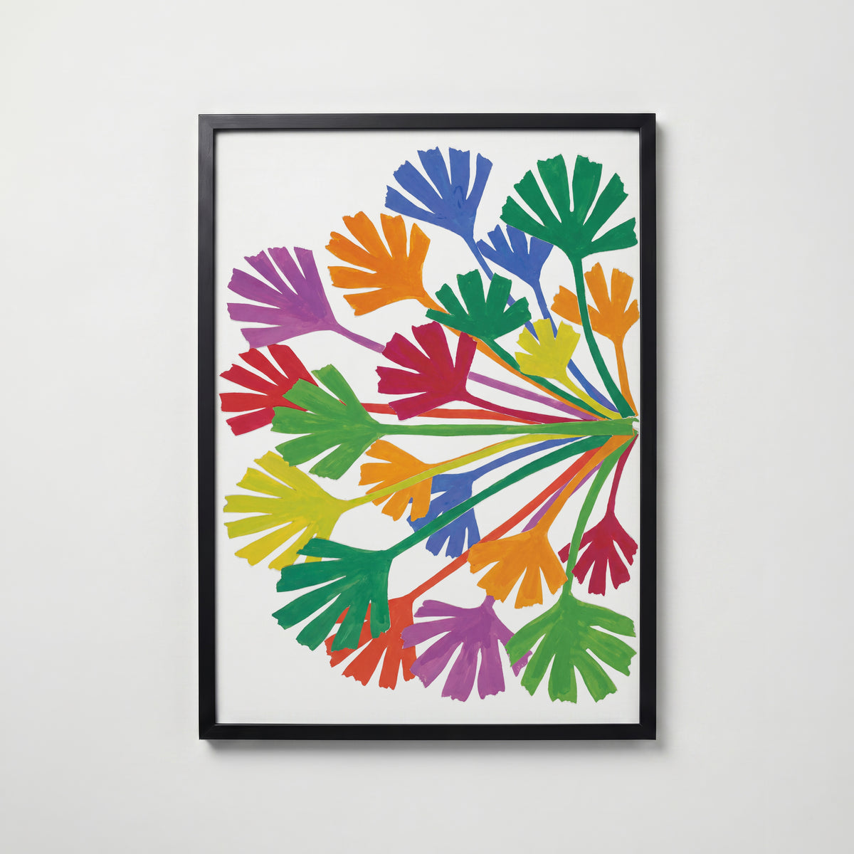 Henri Matisse The Sheaf 1953 Poster – svart ram