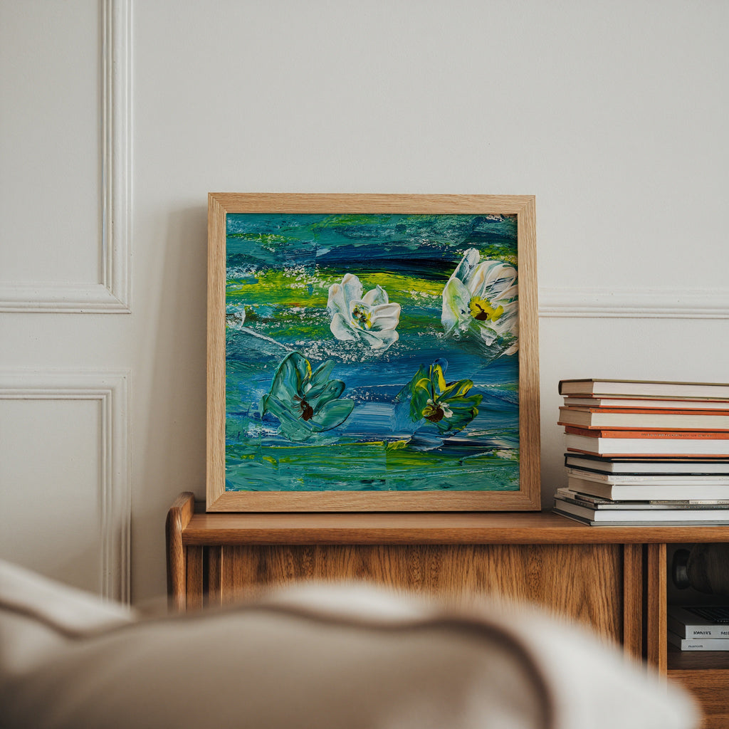 Sonia Tondkar Näckrosor Poster – i rum 6