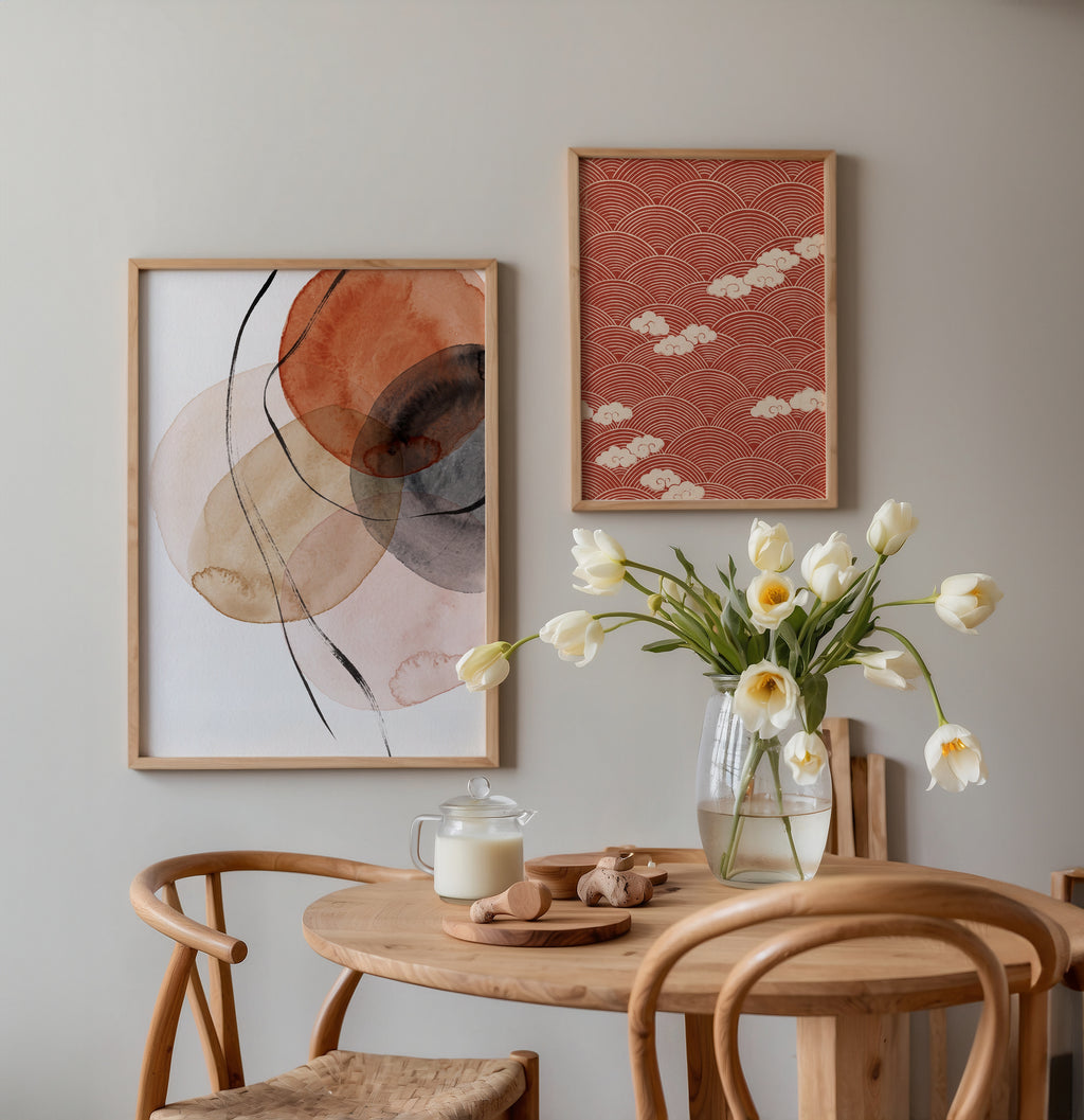 Rust and Ink Poster – två posters i rum 3