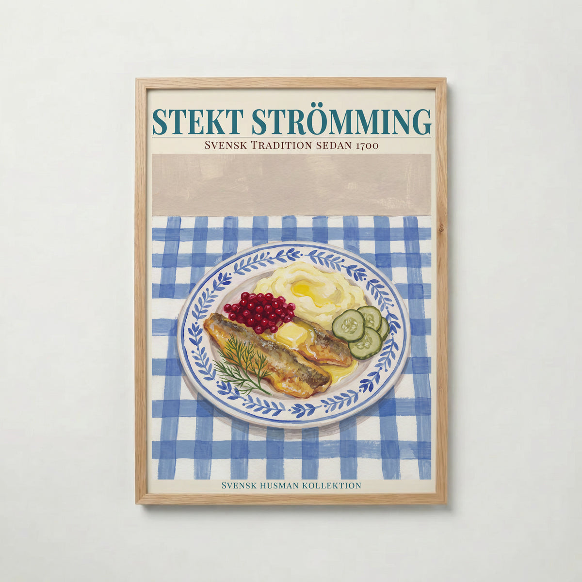 Stekt strömming Poster – ekram