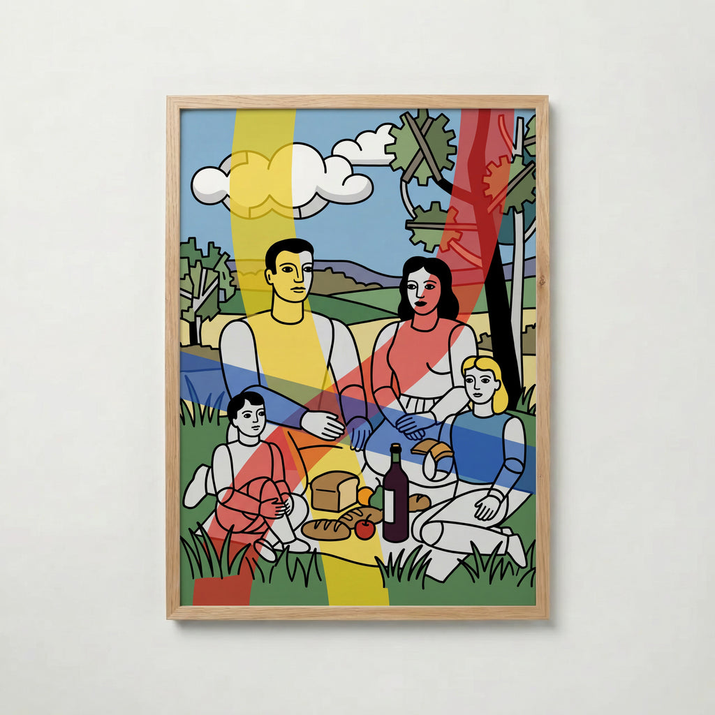 Fernand Leger Country Picnic Poster – ekram