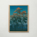 Hasui Kawase Hikawa Park at Omiya 1930 Poster – ekram