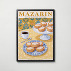 Mazarin Poster – svart ram