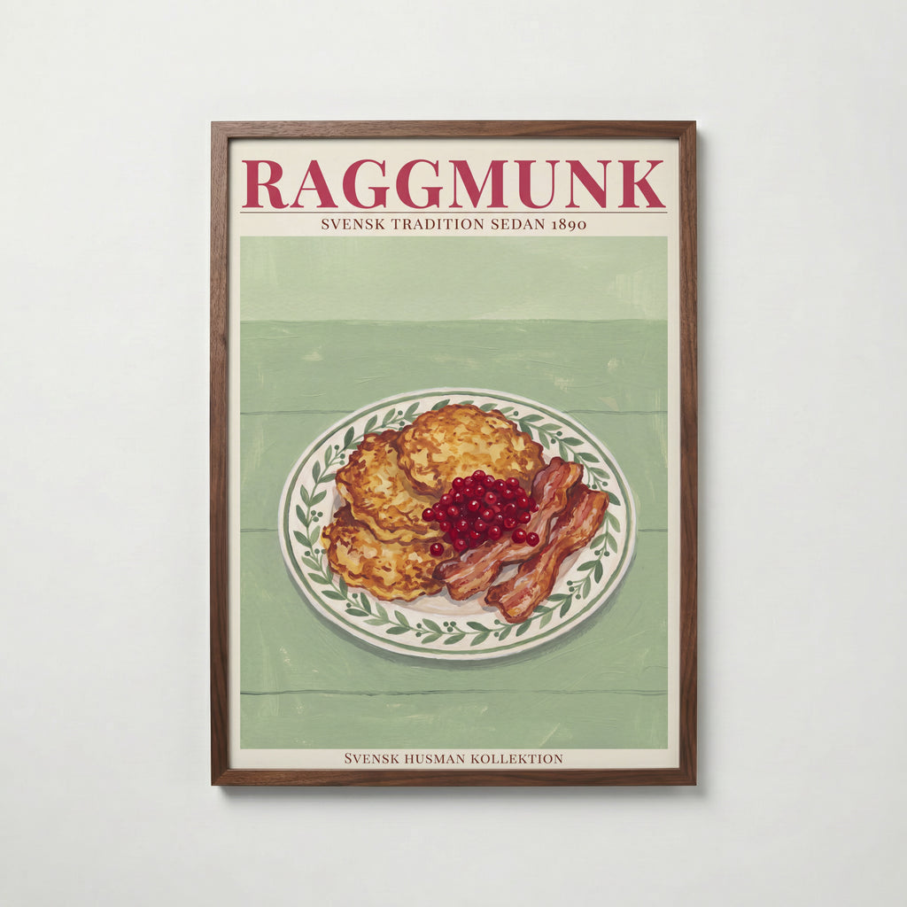 Raggmunk Poster – valnötsram