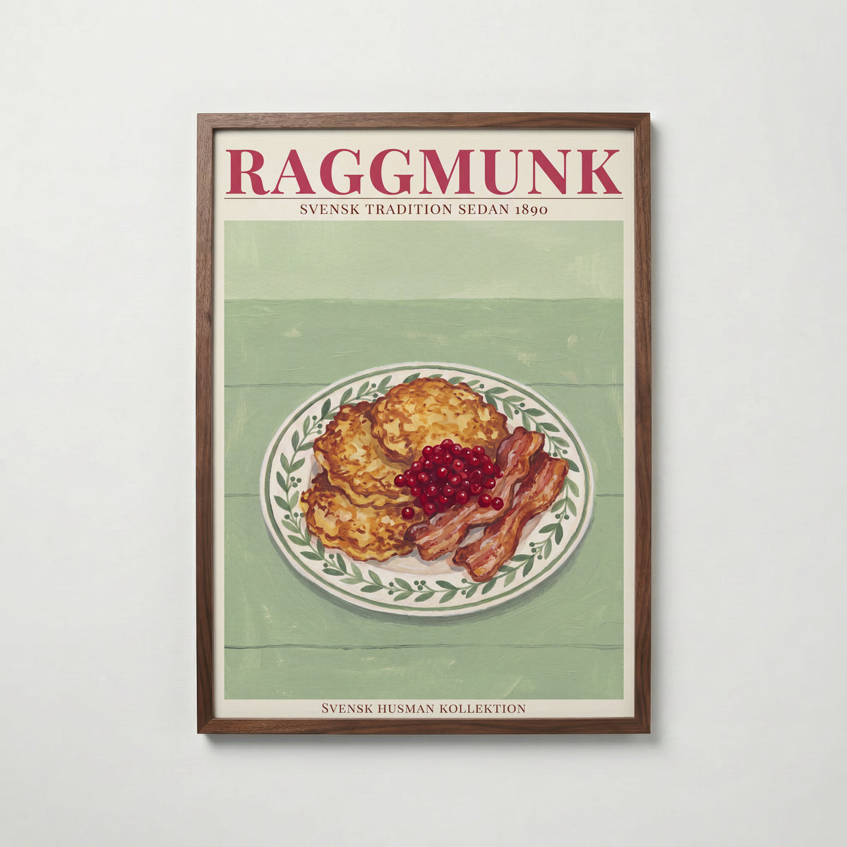 Raggmunk Poster – valnötsram