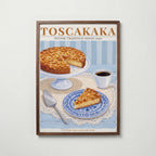 Toscakaka Poster – valnötsram