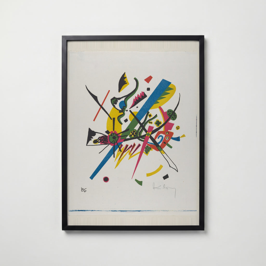 Wassily Kandinsky Small Worlds I 1922 Poster – svart ram