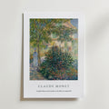 Claude Monet Painting Of – stilfullt konsttryck från Bozetto, tryckt på matt finpapper