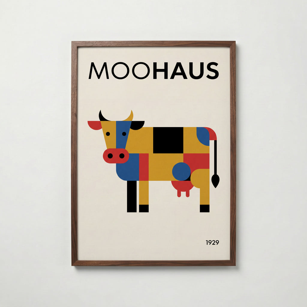 Moohaus Poster – valnötsram