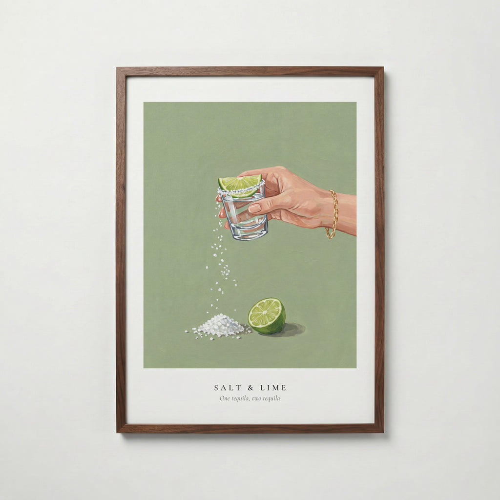 Salted Lime Ritual Poster – valnötsram