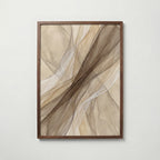 Sepia Veil Poster – valnötsram