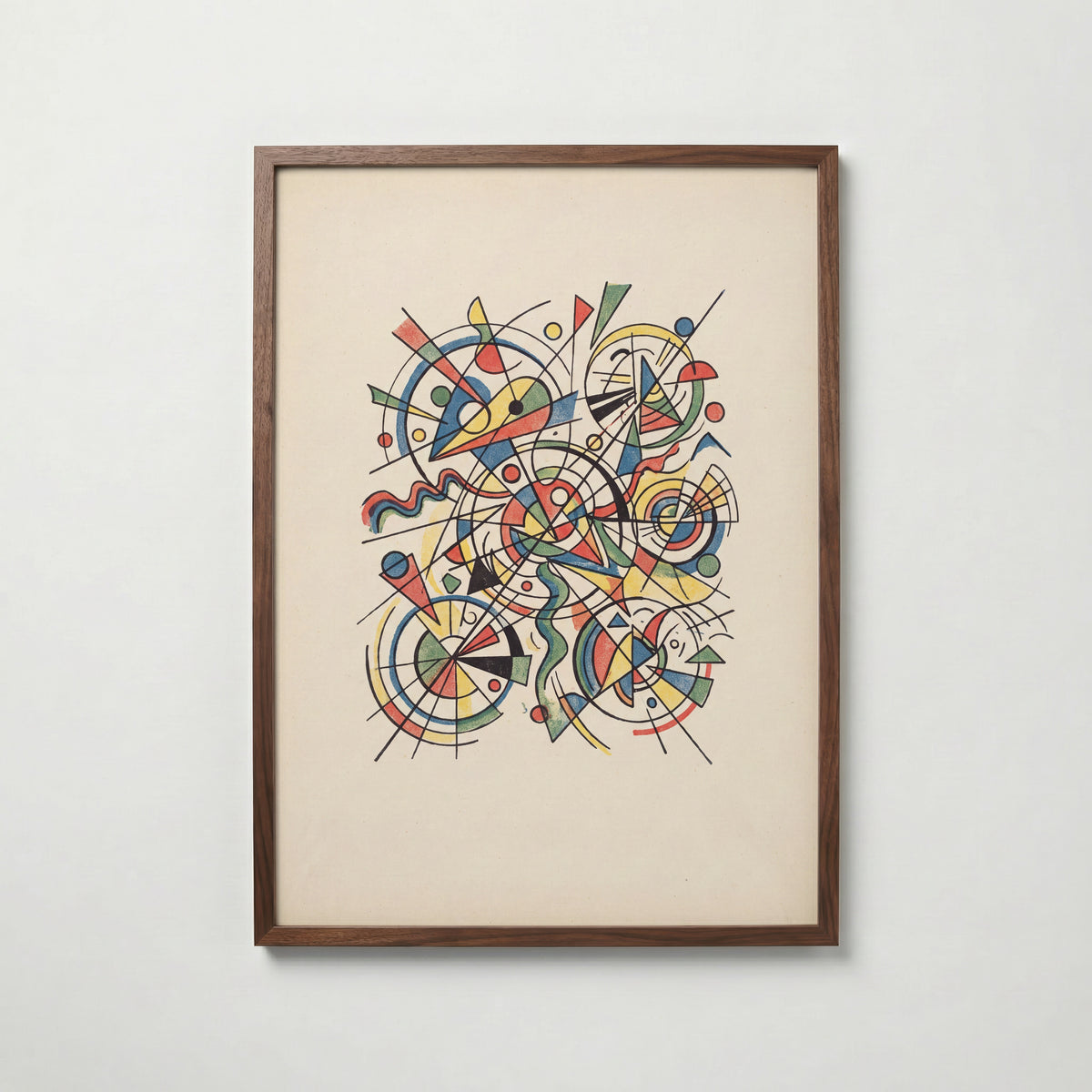 Wassily Kandinsky Little Worlds Poster – valnötsram