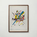 Wassily Kandinsky Small Worlds I 1922 Poster – valnötsram
