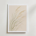 Whispering Reeds affisch inramad i neutral ram – se hur konsttrycket ser ut, Bozetto