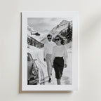 Alpine Noir Elegance – stilfullt konsttryck från Bozetto, tryckt på matt finpapper