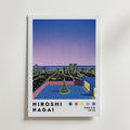 Mockup av Hiroshi Nagai Rooftop affisch på vägg – köp enkelt hos Bozetto i hög kvalitet