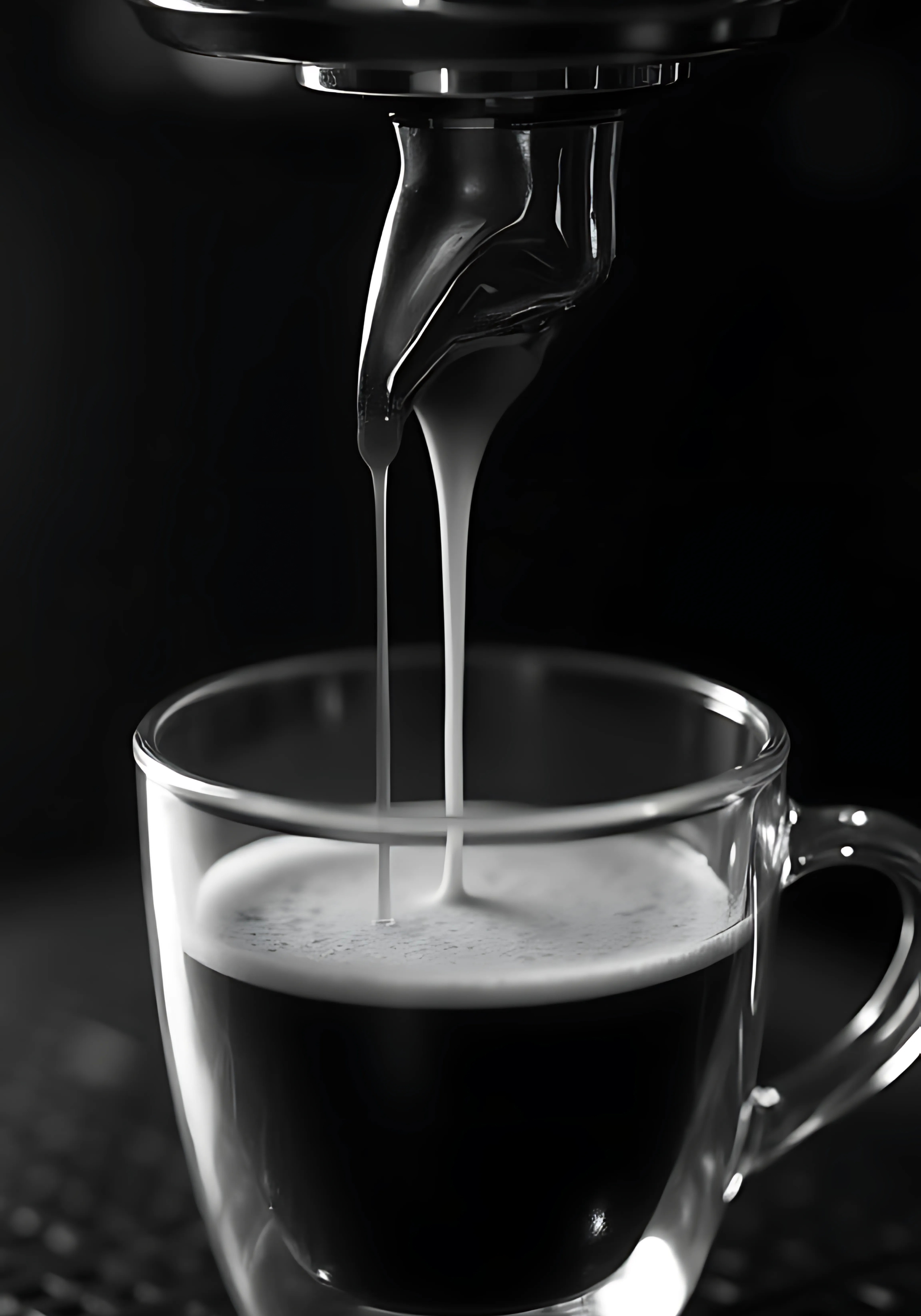 Espresso Pour – affisch med snyggt motiv, köp enkelt hos Bozetto i flera storlekar