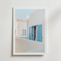 Mediterranean Window Views – stilfullt konsttryck från Bozetto, tryckt på matt finpapper