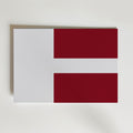Latvia National Flag Poster – modern konst och stilren konsttryck för hemmet hos Bozetto